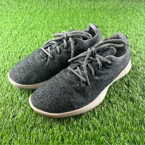 Allbirds Shoes Mens 10 Wool Runners Sneakers Gray Lace Up Casual Round Toe Low